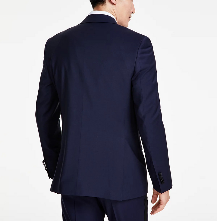 B By Brooks Brothers Men's Classic-Fit Stretch Tuxedo Suit Jacket MSRP $495