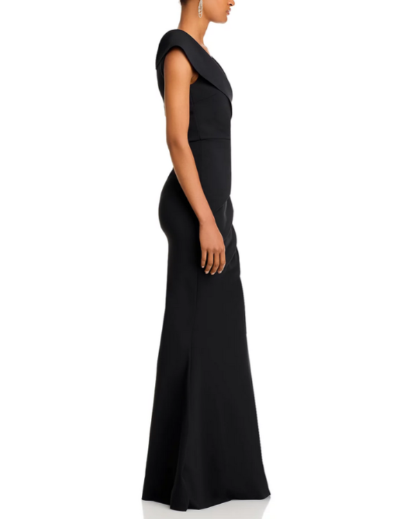 Chiara Boni La Petite Robe Off The Shoulder Maxi Dress MSRP $995