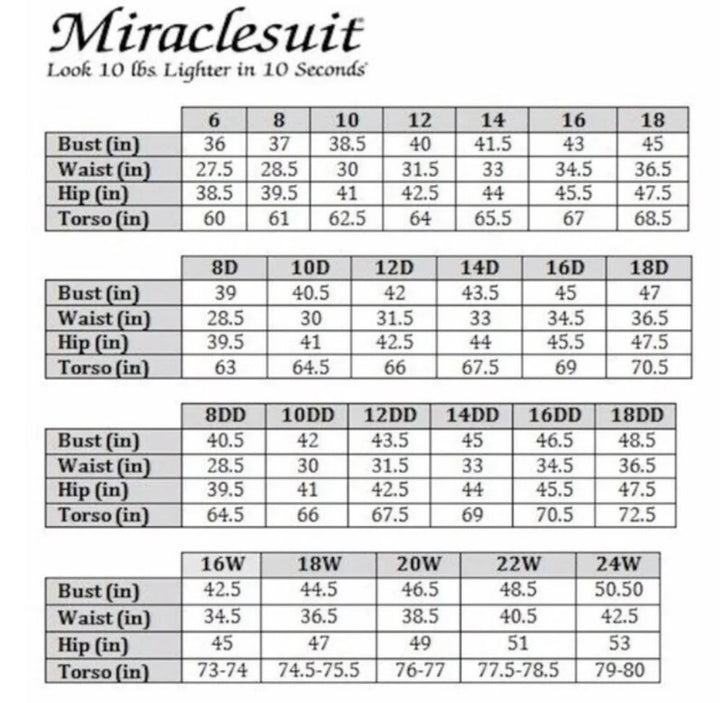 Miraclesuit  Rock Solid Starr One Piece Swimsuit MSRP $170