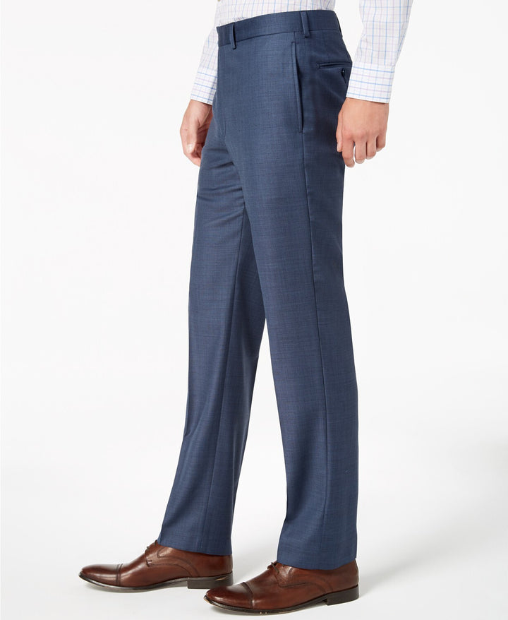 Calvin Klein Slim-Fit Wool-Blend Stretch Suit Pants MSRP $200