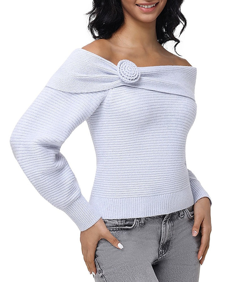 525 Elizabeth Rosetts Sweater MSRP $129