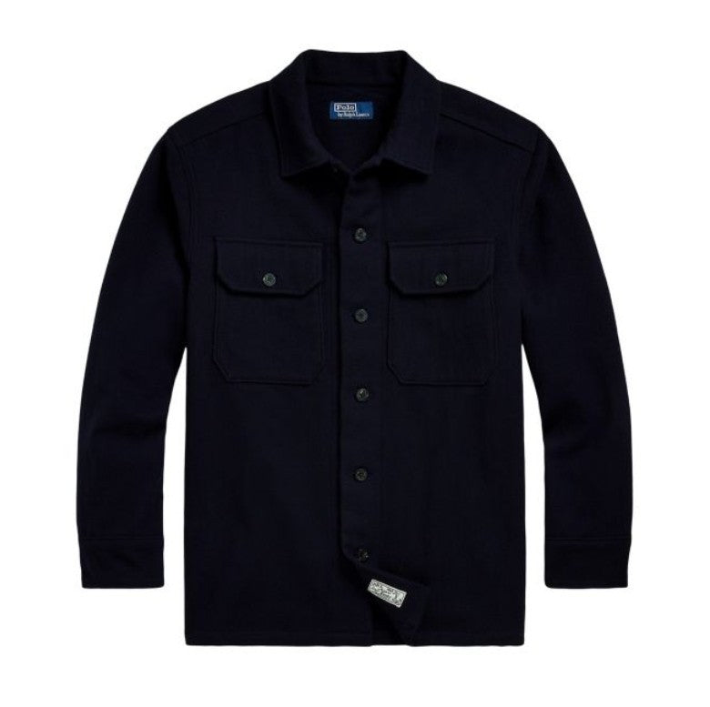 Polo Ralph Lauren Wool Blend Utilitarian Twill Shirt MSRP $428
