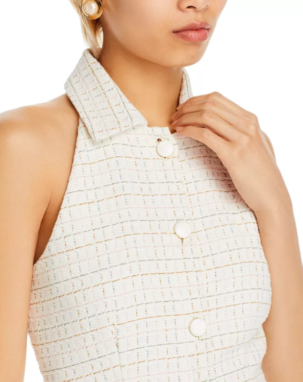 Veronica Beard Roxanne Button Front Dress MSRP $498