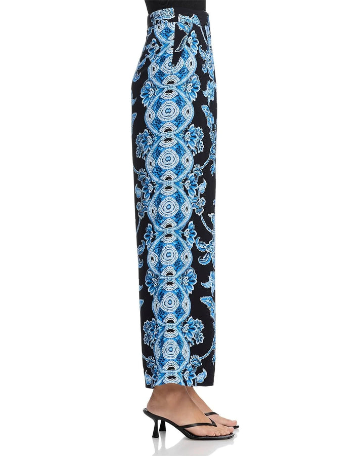 Elie Tahari The Skylar Printed Pants MSRP $345