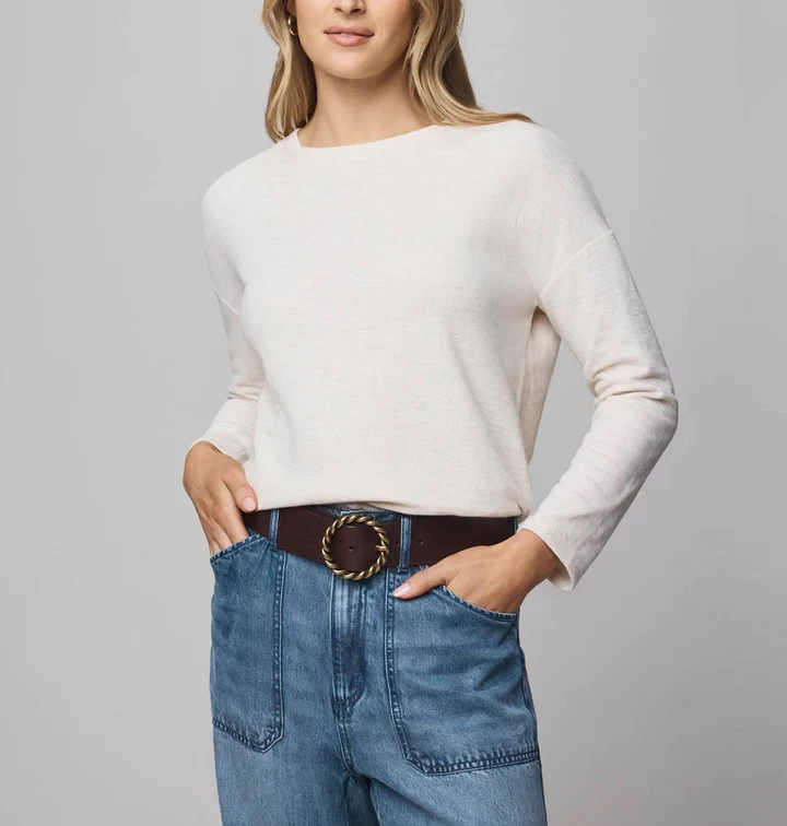 Splendid Callista Long Sleeve Tee Size XS
