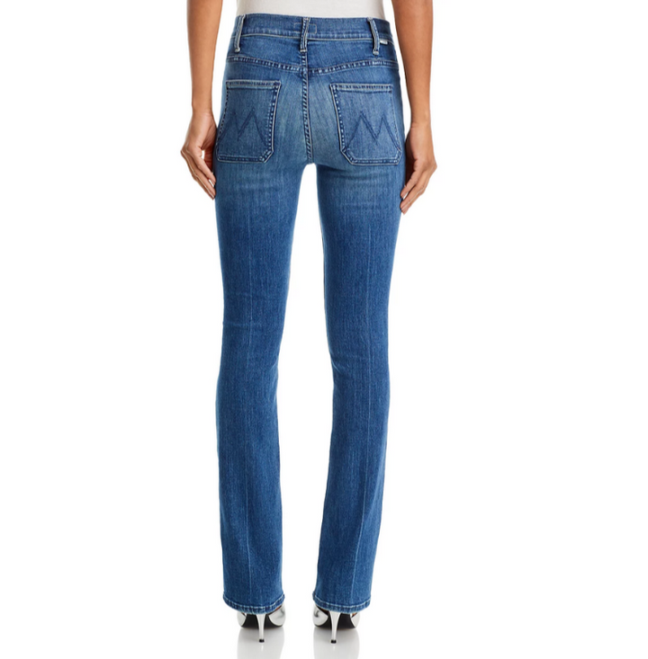 MOTHER The Patch Pocket Insider High Rise Jeans MSRP $268