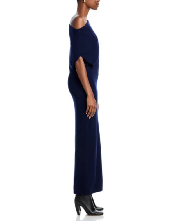 Ramy Brook Chet Wool Asymmetric Dress MSRP $385