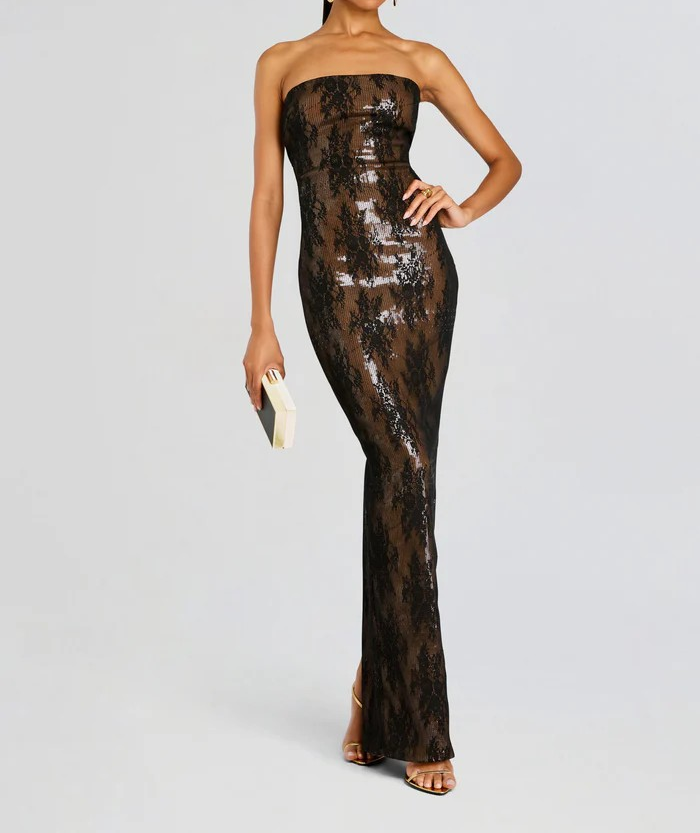 Retrofete Zaina Strapless Gown MSRP $548