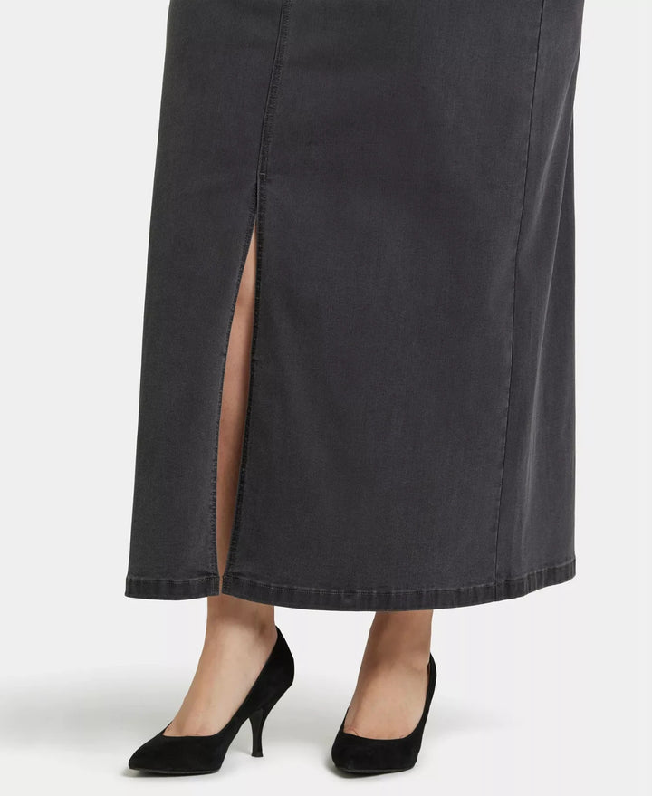 NYDJ Plus Size High Rise Long Skirt MSRP $99