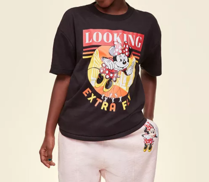Disney Big Kids Unisex Looking Extra Fly Minnie Mouse Balloon T-Shirt MSRP $30