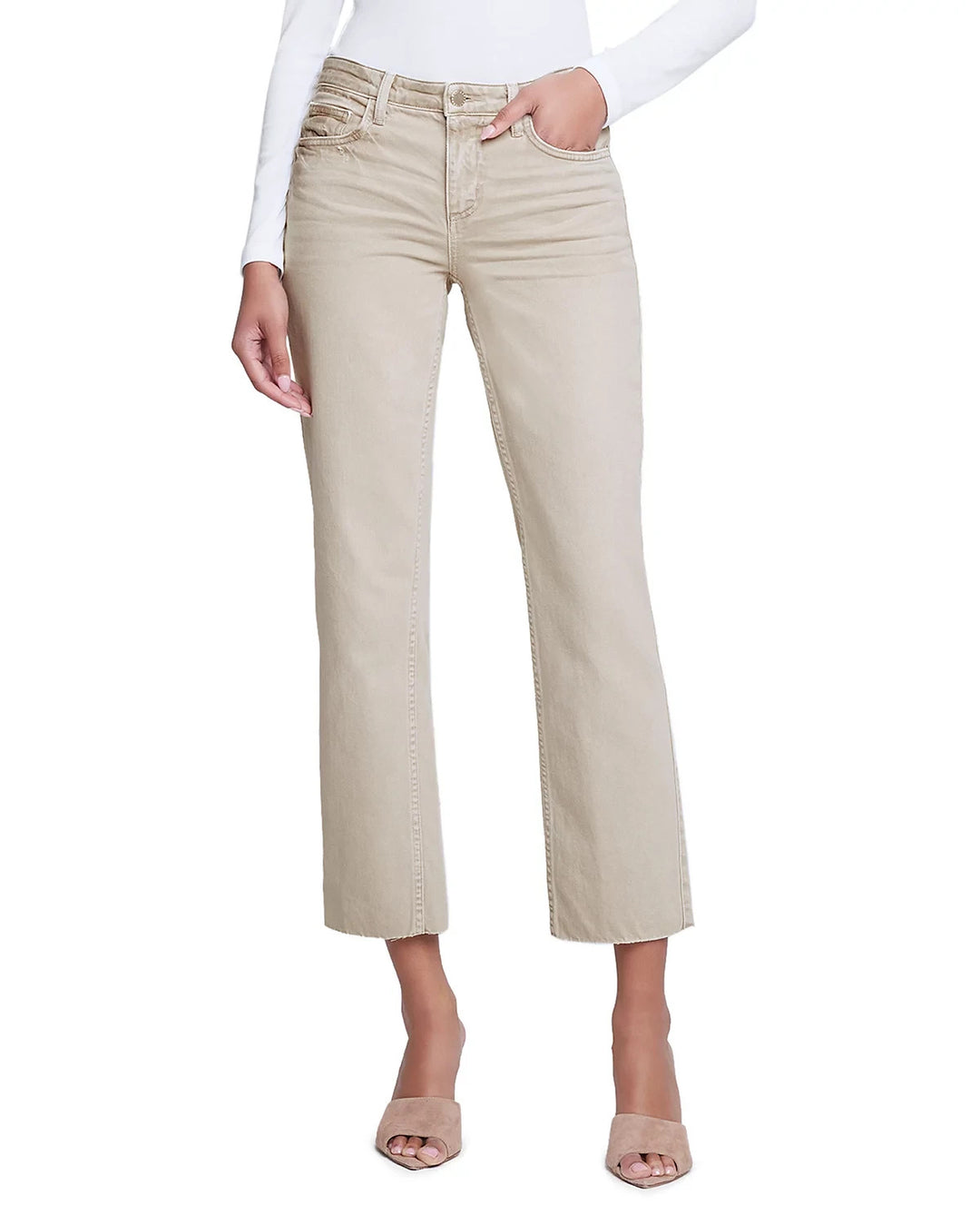 L'AGENCE Milana Low Rise Stovepipe Jeans MSRP $295
