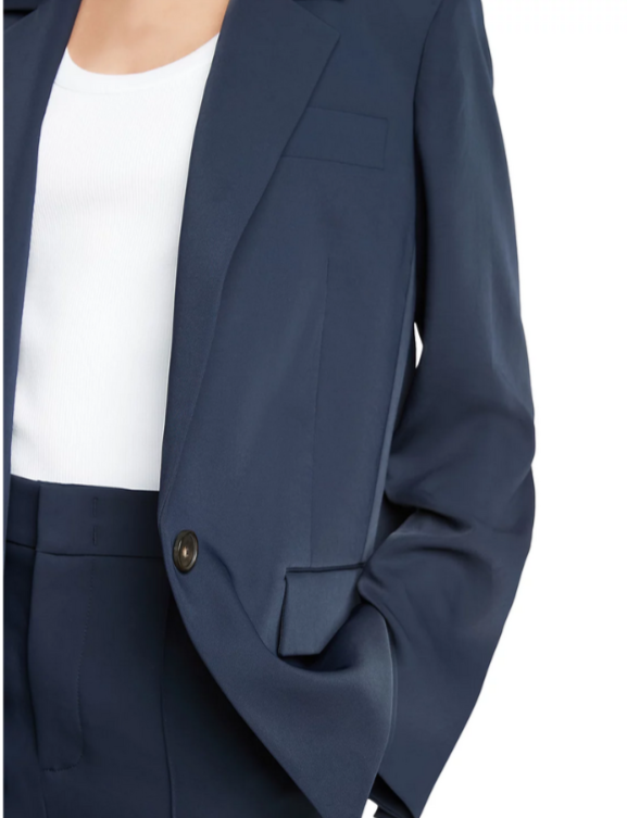 Vince Soft One Button Blazer MSRP $595