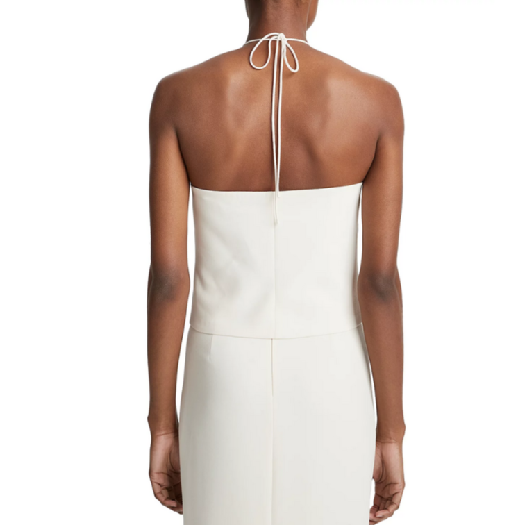 Vince Notch Neck Halter Top MSRP $265