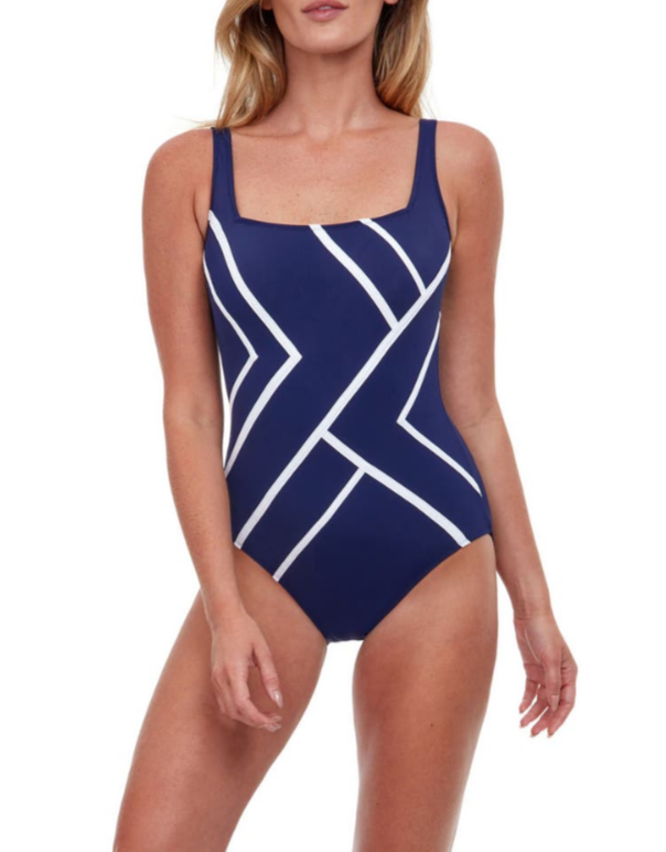 Gottex Mirage One Piece Tummy Control Swimsuit MSRP $128