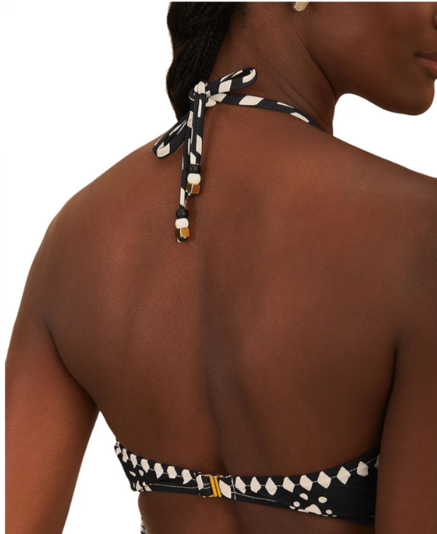 FARM Rio Flowers Leopard One Piece Swimsuit MSRP $210
