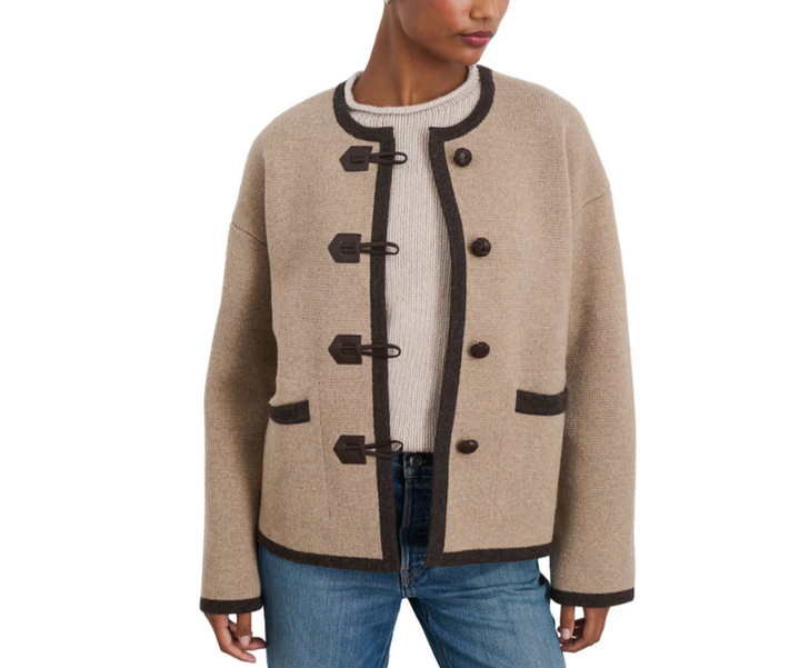 Alex Mill Aubrey Toggle Sweater Jacket MSRP $295