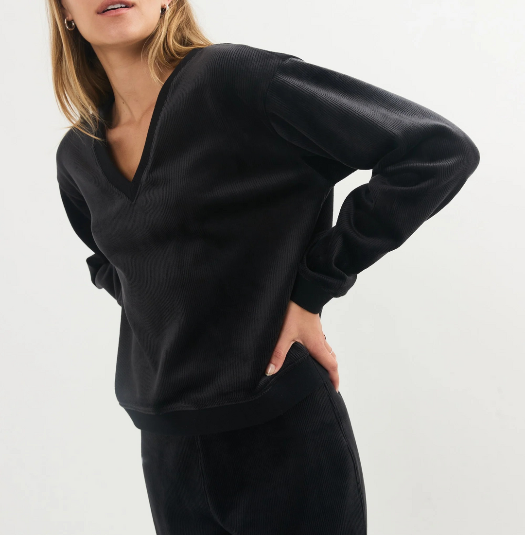 Marine Layer Velour Sweatshirt MSRP $98