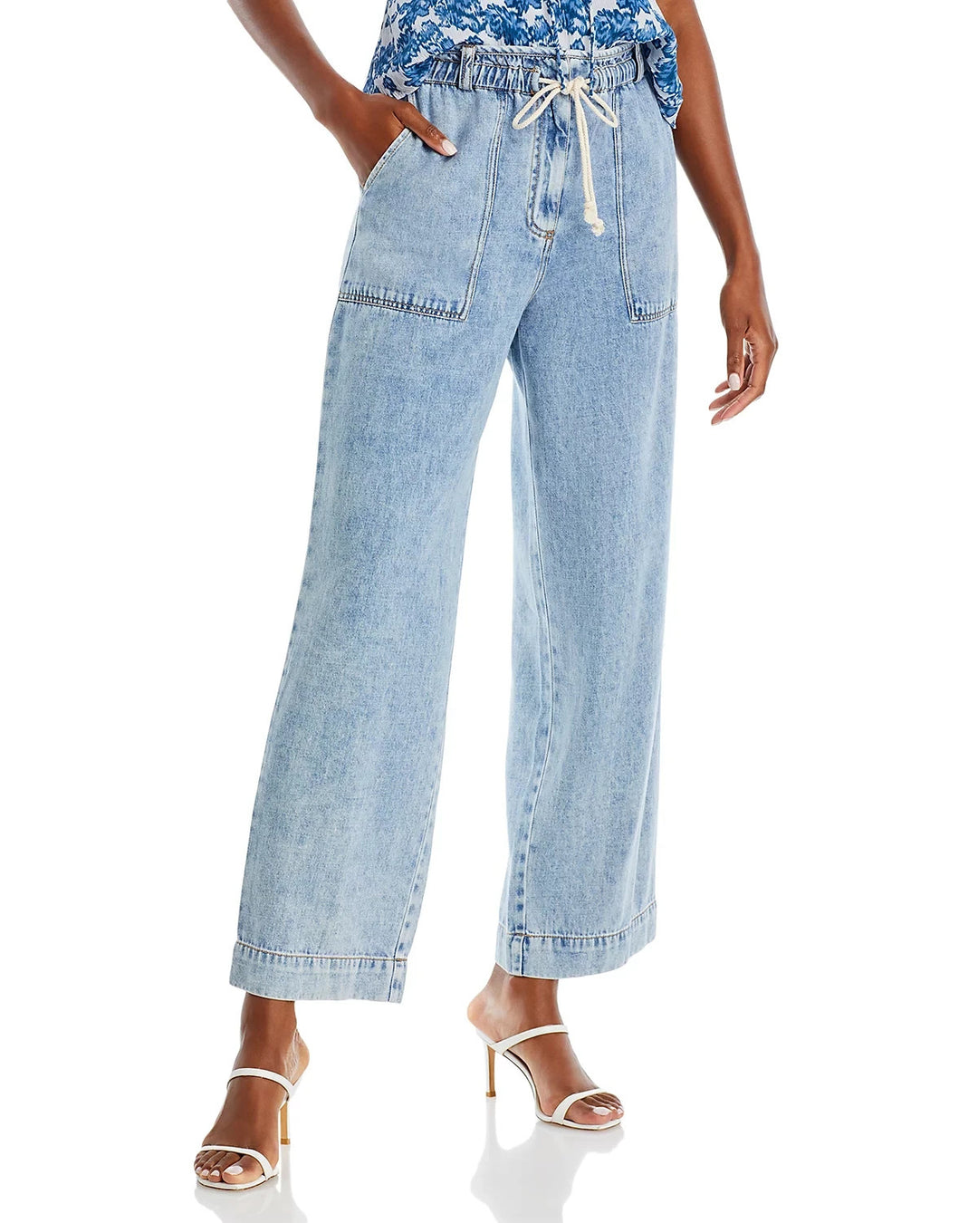 Rails Ryan Drawstring Wide Leg Jeans MSRP $178