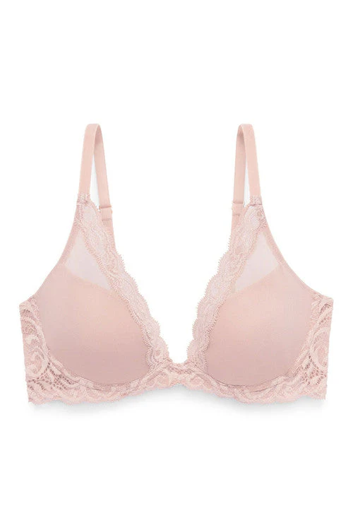 NATORI Feathers Plunge T-Shirt Bra MSRP $68