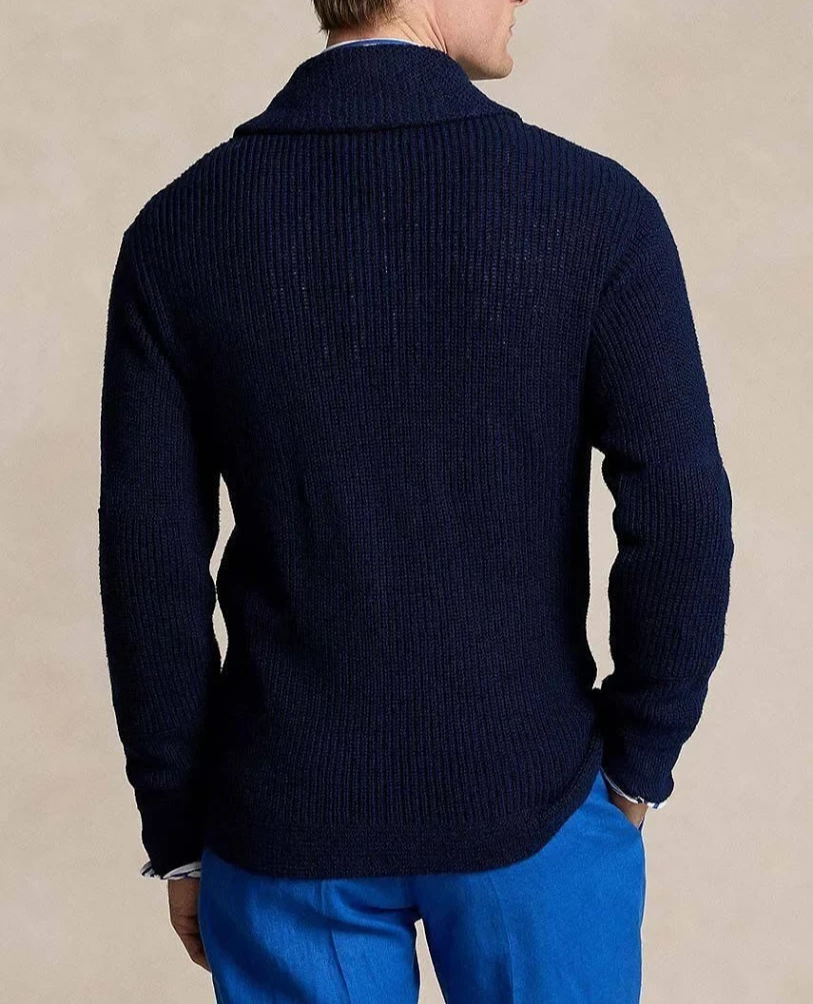 Polo Ralph Lauren Shawl-Collar Cardigan Sweater MSRP $298