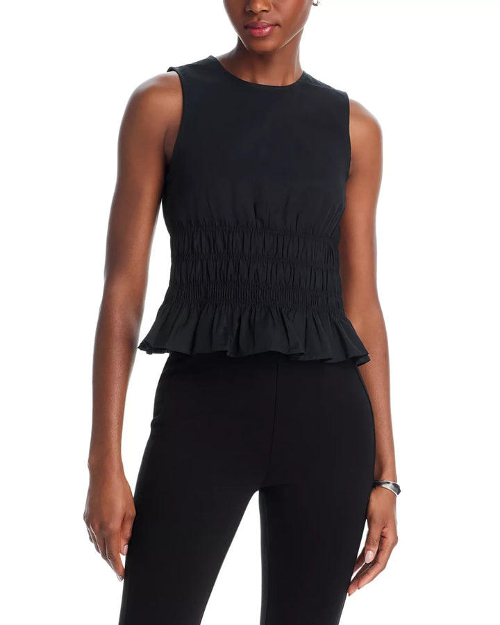 STAUD Culver Peplum Top MSRP $195
