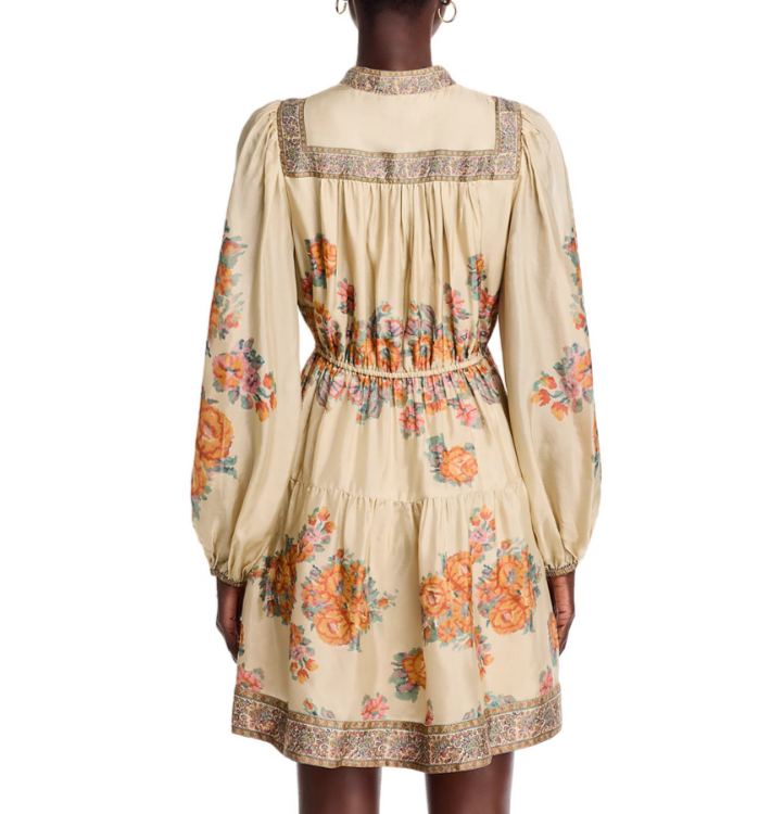 Sea Fiorella Border Print Dress MSRP $375