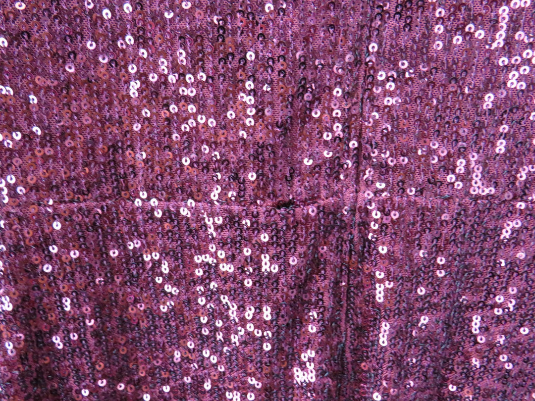 XSCAPE Women's Sequined Long-Sleeve Sheath Dress MSRP $169 BLM