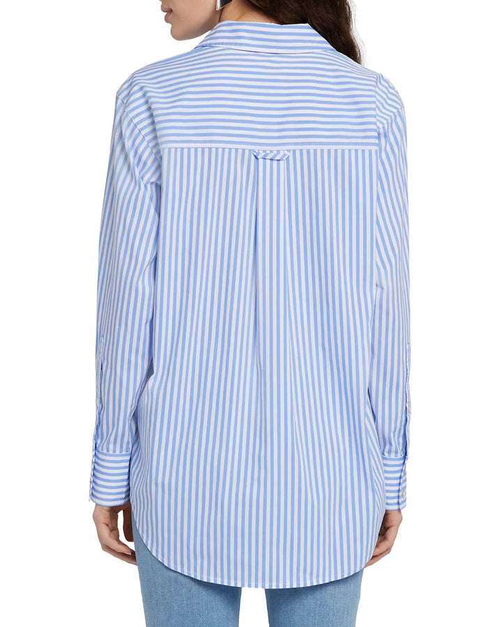 7 For All Mankind Striped Shirt MSRP $188