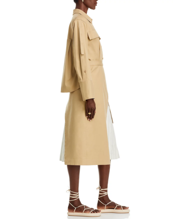 3.1 Phillip Lim Striped Panel Shirtdress MSRP $750