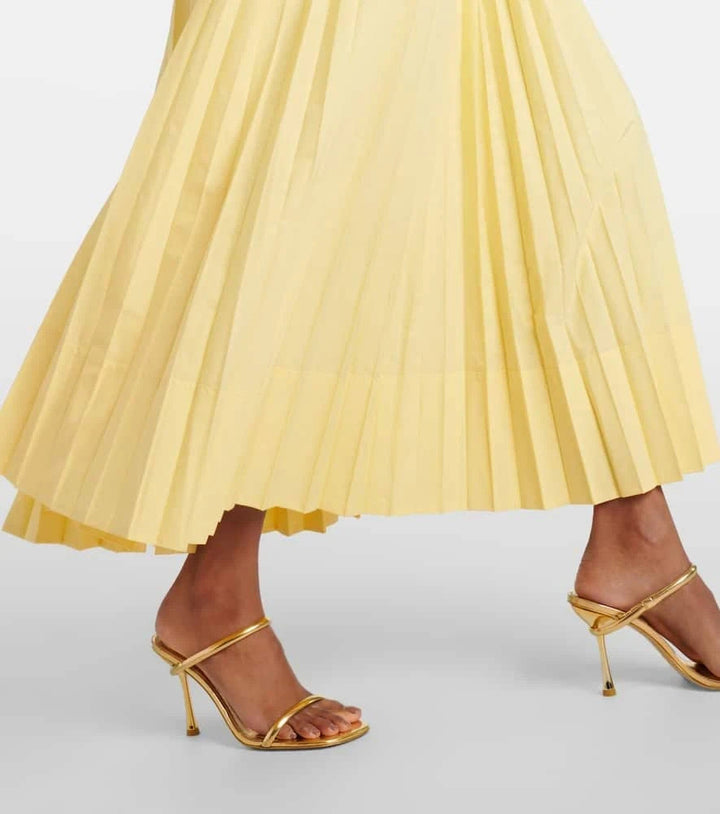 Simkhai Stephanie Sleeveless Plunge Dress MSRP $595