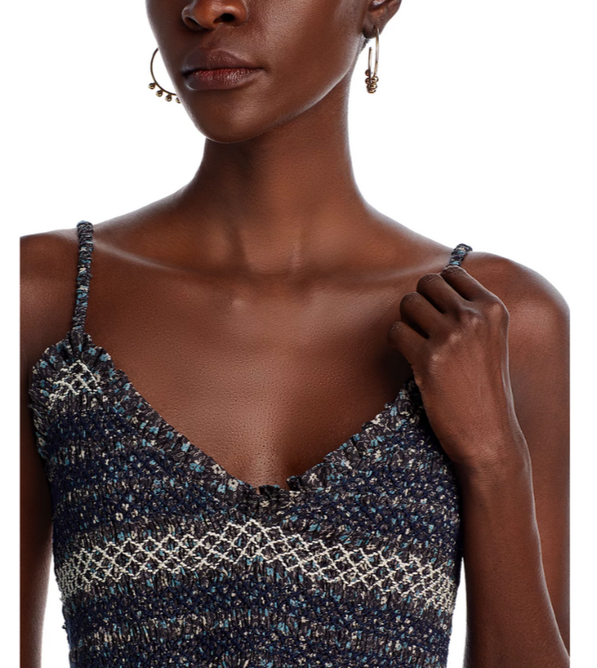 Sea Maia Floral Peplum Top MSRP $295