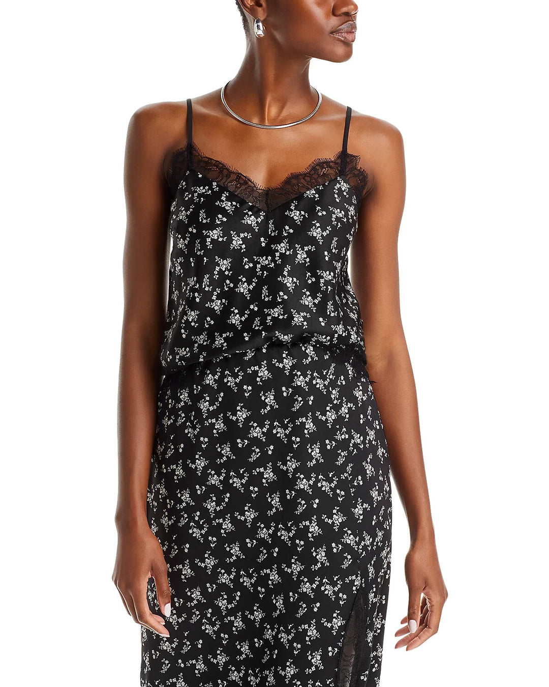 Lucy Paris Donna Lace Trim Camisole MSRP $58