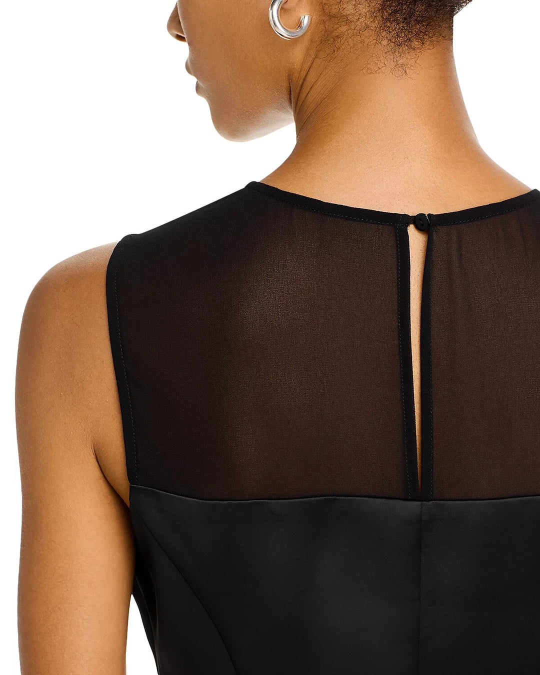 FRENCH CONNECTION Illusion Neck Top MSRP $98