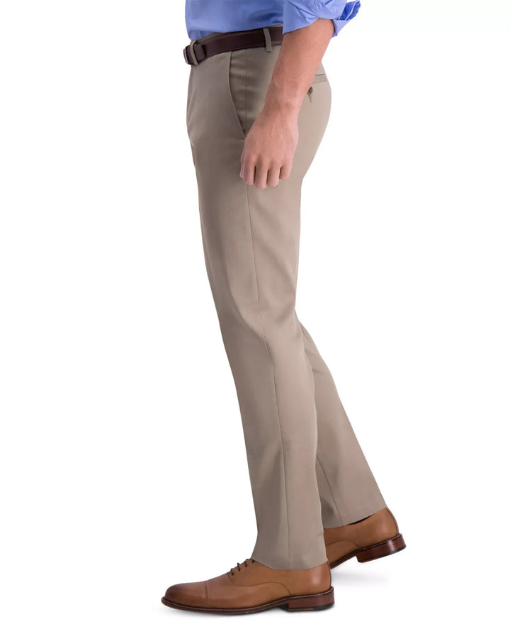 Haggar Men’s Iron Free Premium Khaki Slim-Fit Flat-Front Pant MSRP $70