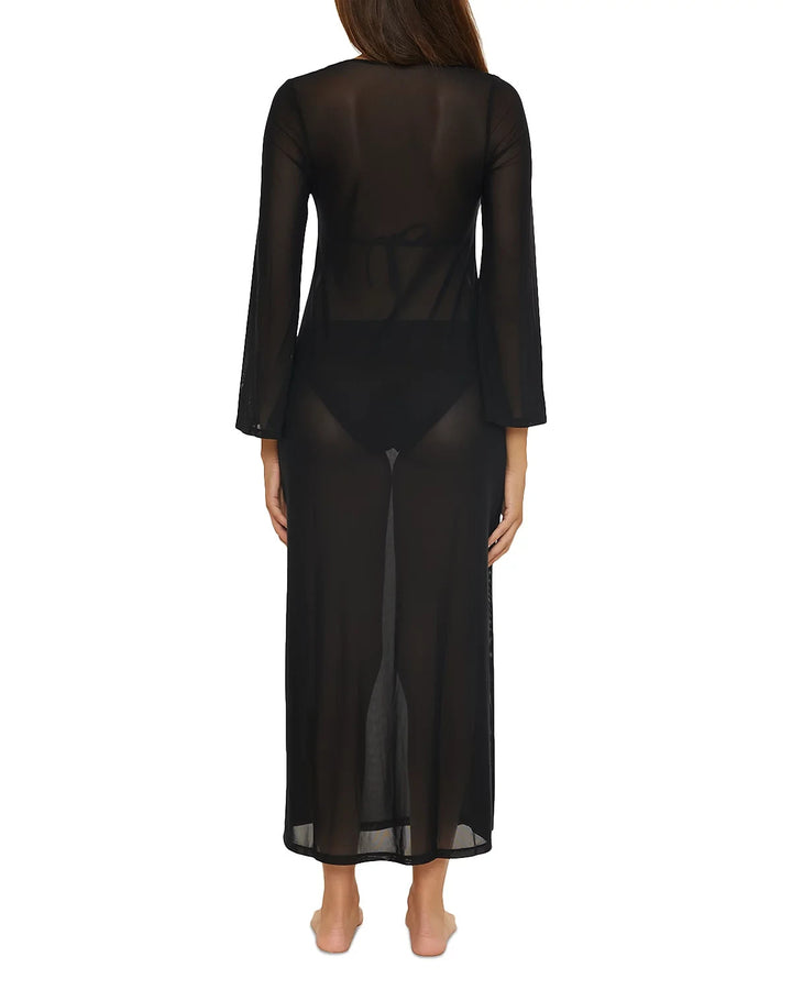 Trina Turk Elaire Mesh Maxi Dress Cover-Up MSRP $152