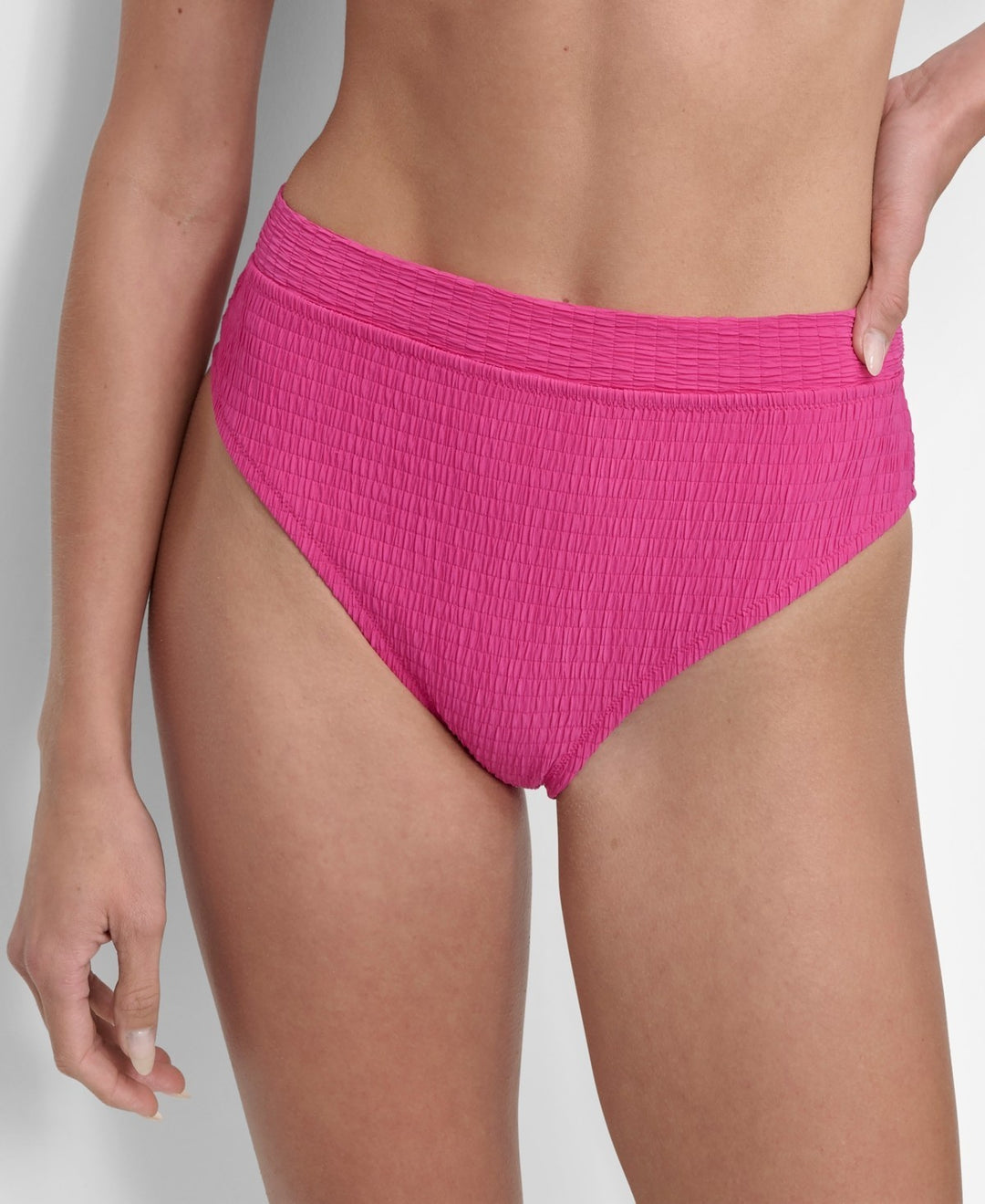 DKNY Women's High-Waist Bikini Bottoms MSRP $49.98
