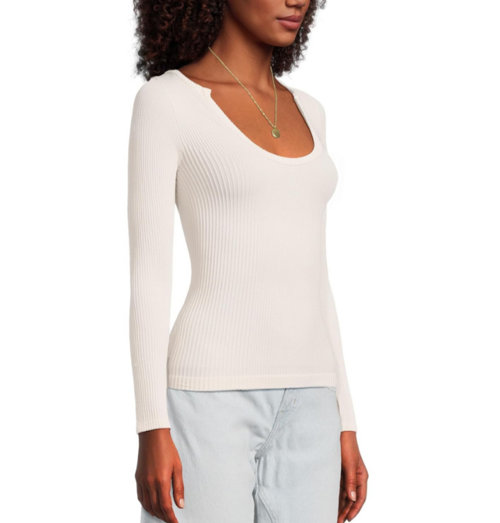 Free People Clean Slate Seamless Layering Top MSRP $58