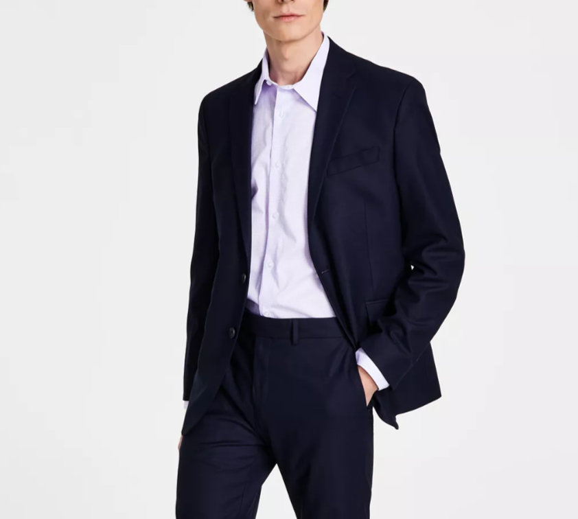 Kenneth Cole Reaction Ready Flex Slim-Fit Suit Jacket
