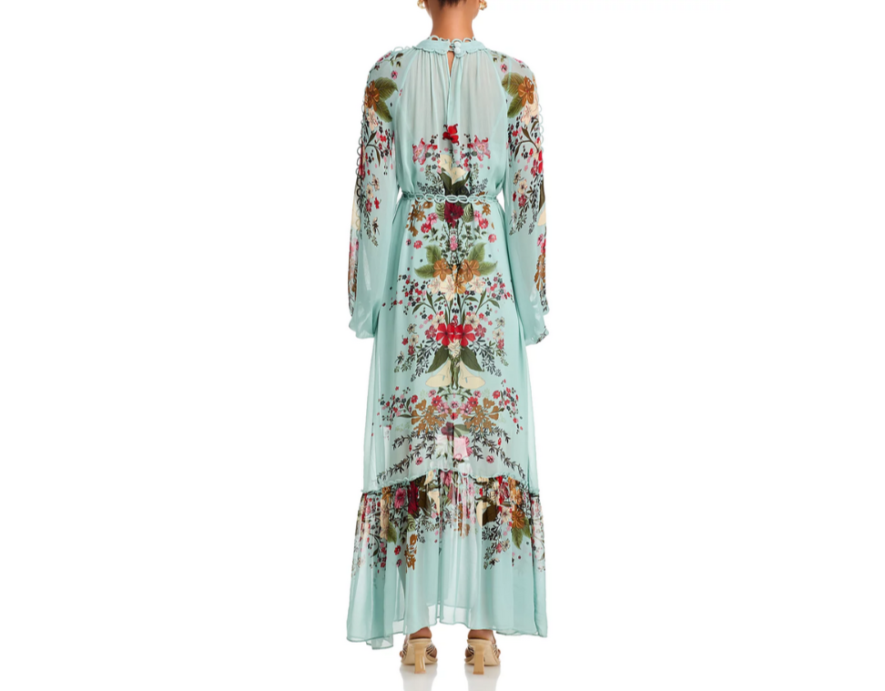 FARM Rio Beauty Bouquet Maxi Dress MSRP $348