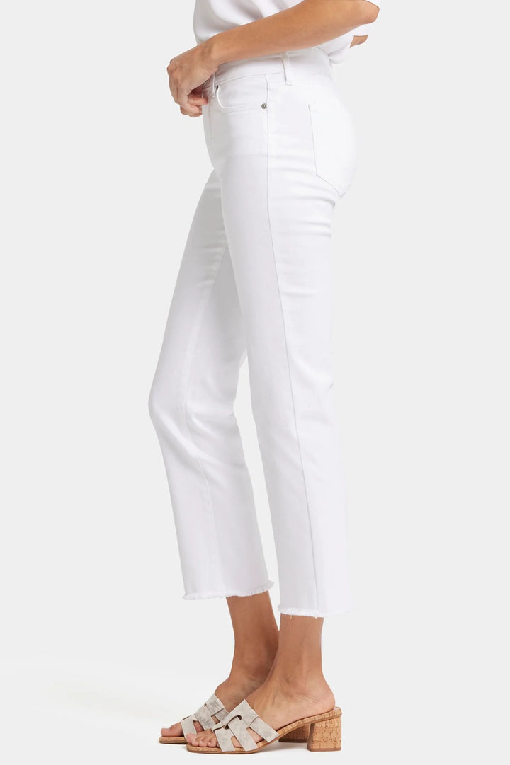 NYDJ Marilyn Optic White Hems Jean MSRP $109
