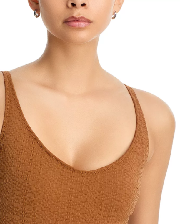 Lisa Marie Fernandez Marilyn Maillot Swimsuit MSRP $475