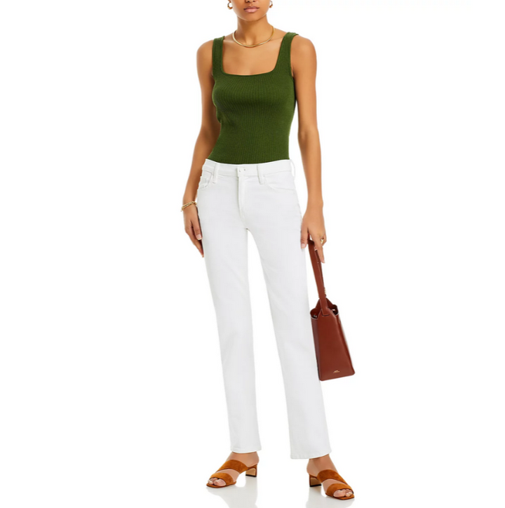 MOTHER The Smarty Pants Skimp High Rise Jeans MSRP $228