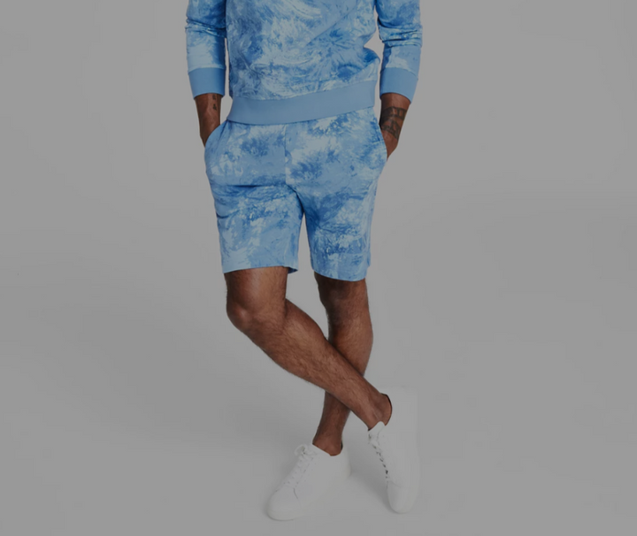 Armani Exchange A|X  Dip-Dyed Fleece Shorts