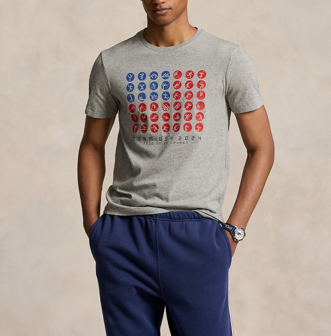 Polo Ralph Lauren Men's Slim Fit Team Usa T-Shirt MSRP $69.50