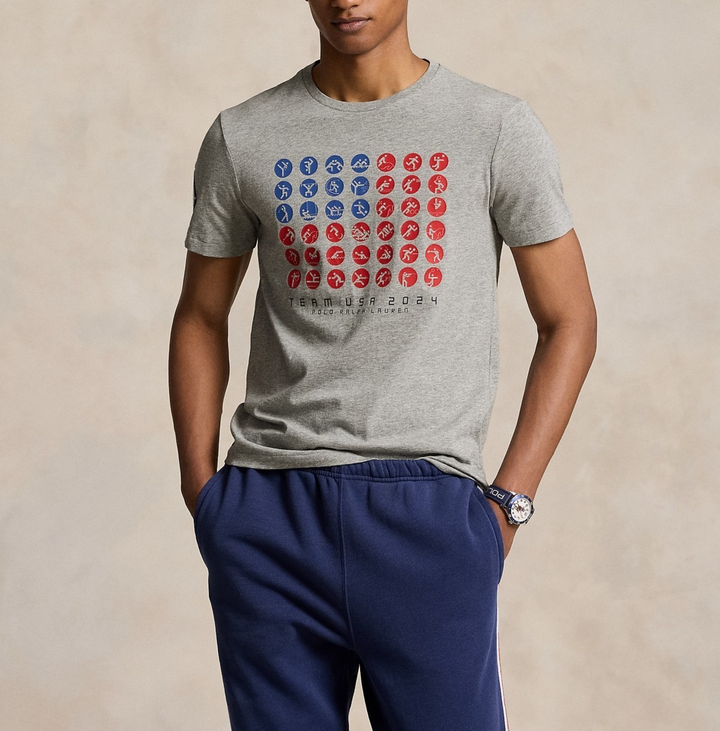 Polo Ralph Lauren Men's Slim Fit Team Usa T-Shirt MSRP $69.50