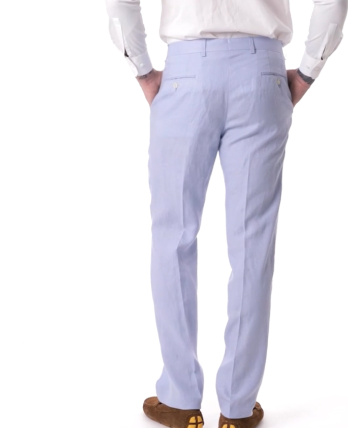 LAUREN Ralph Lauren UltraFlex Classic-Fit Linen Pants MSRP $125