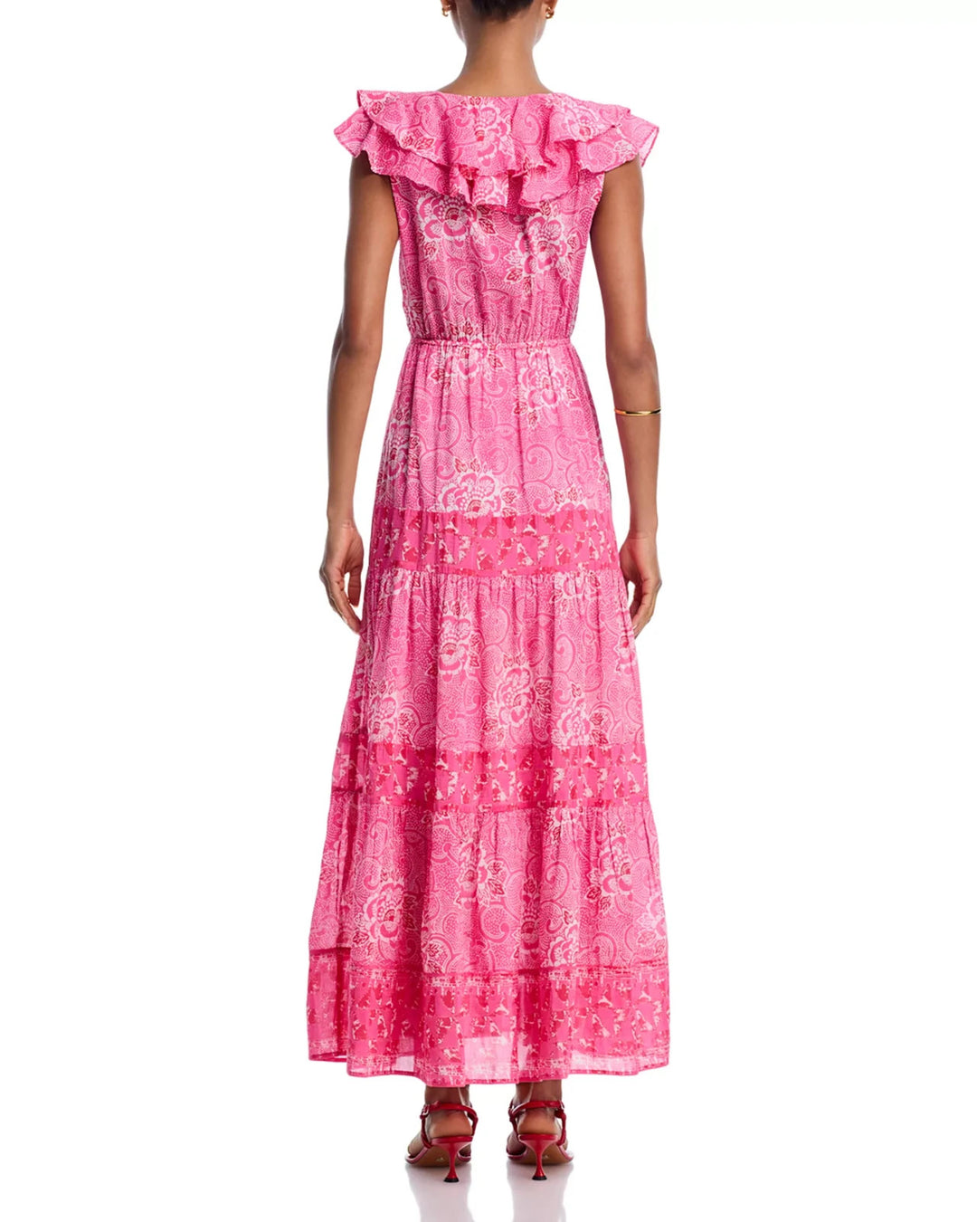 Bell by Alicia Bell Womens Cotton & Silk Ines Maxi Dress MSRP $450