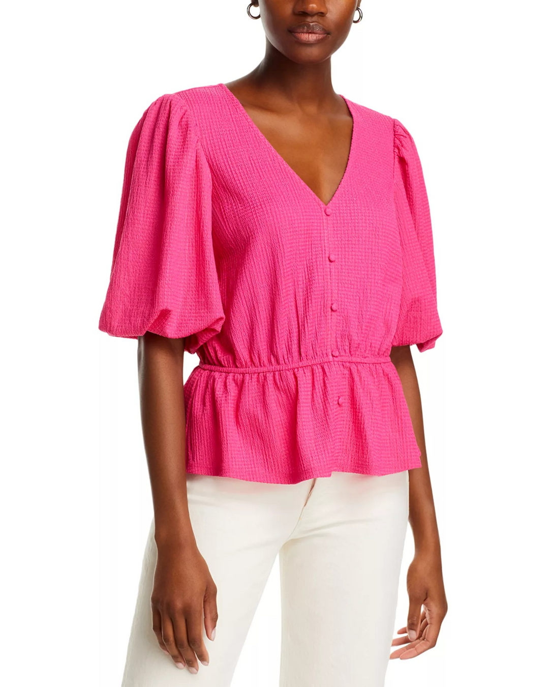 Lucky & Coco V Neck Top MSRP $68
