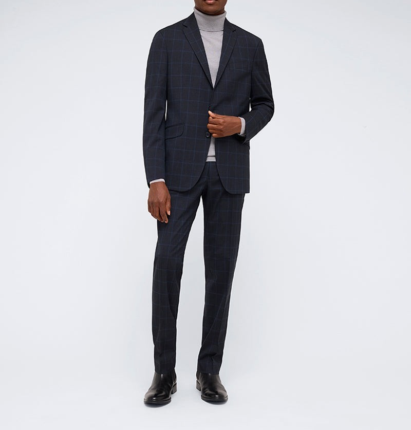 Kenneth Cole Reaction Men's Techni-Cole Slim-Fit Stretch Suit MSRP $395