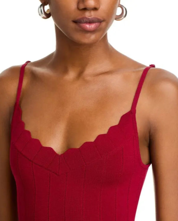 L'AGENCE Asa Knit Dress MSRP $495